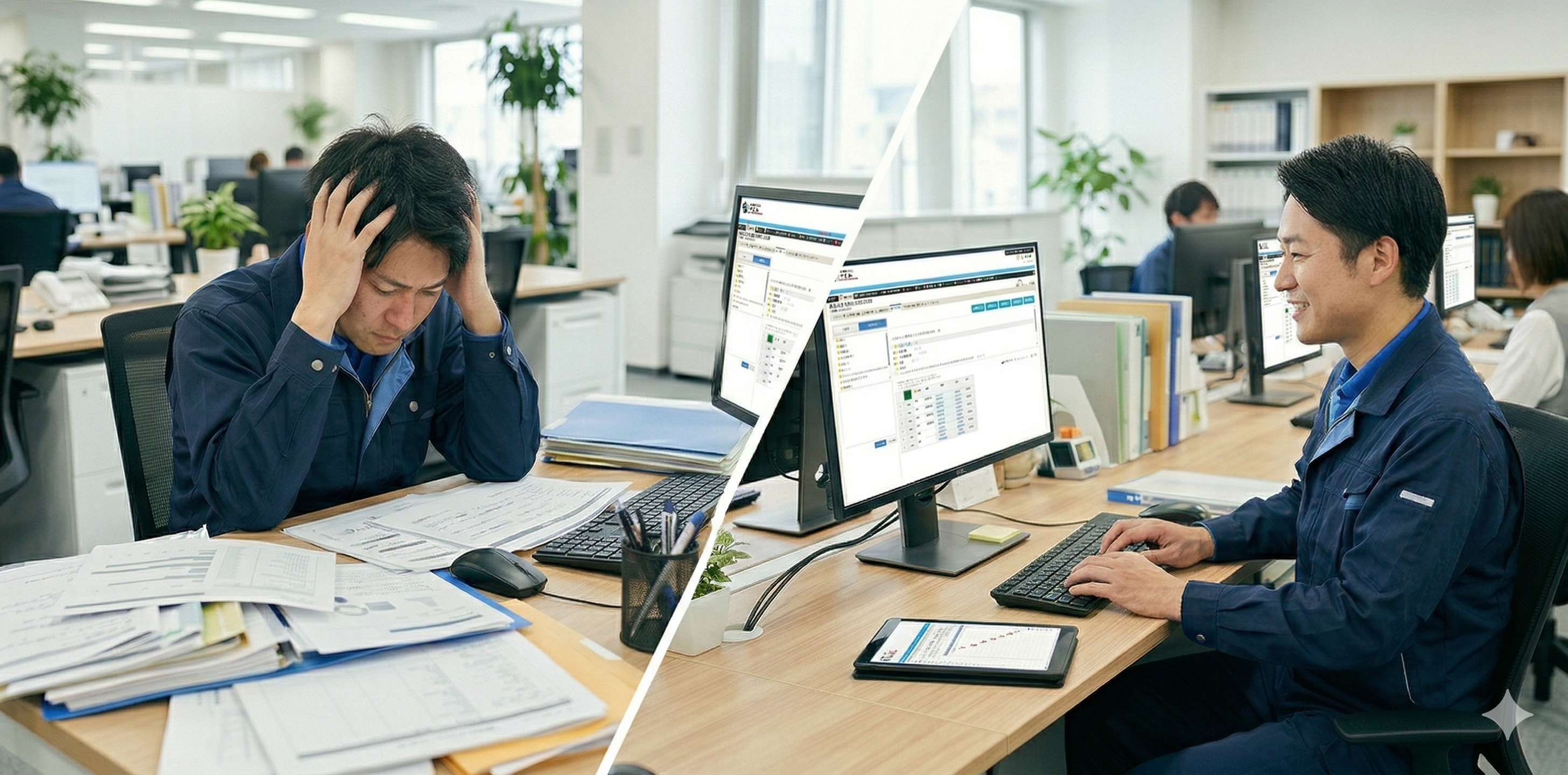 ペーパーレス化のイメージ